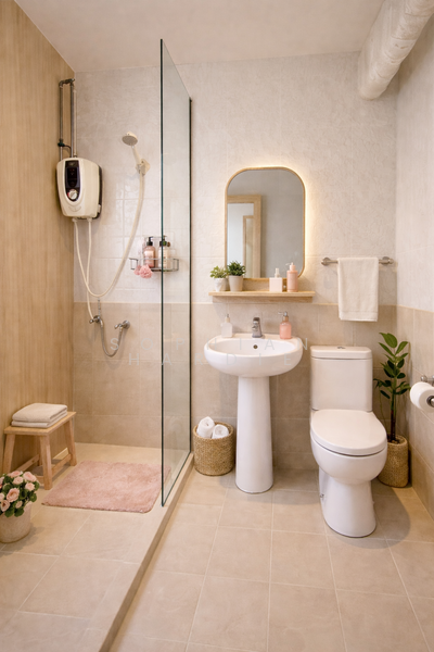 Artist impression- master toilet