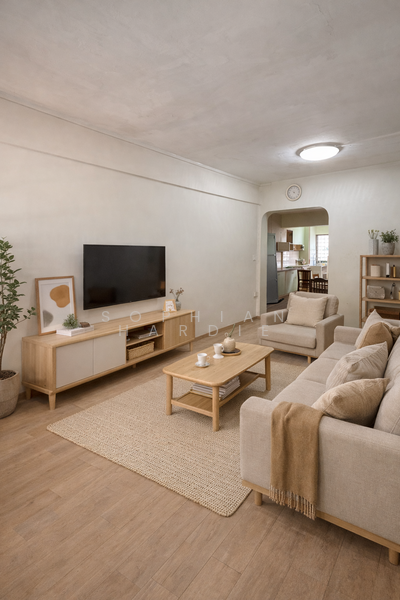 Artist Impression- Living room 