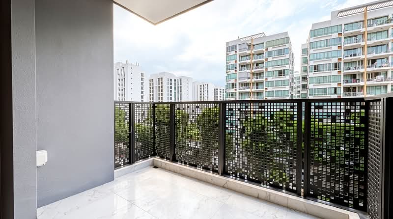 Sceneca Residence, Tanah Merah Kechil Link, 2 Bedrooms, 689 sqft, Condominium For Sale, by Justin Foo, 500043559 - Balcony - PropertyGuru.com.sg