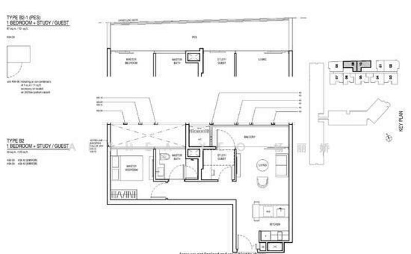 Up@Robertson Quay, 92 Robertson Quay, 2 Bedrooms, 721 sqft, Condominium For Sale, by Anthea Yeo 杨丽娇, 500043716 - PropertyGuru.com.sg
