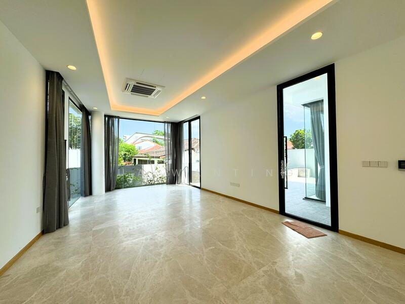 Brand New Detached at Hua Guan | Sian Tuan | Binjai Hill Detached House For Sale at S$ 16,980,000 | PropertyGuru Singapore - Living Room