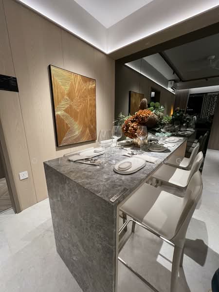 River Modern Condominium For Sale at S$ 1,809,000 | PropertyGuru Singapore - Dining Room