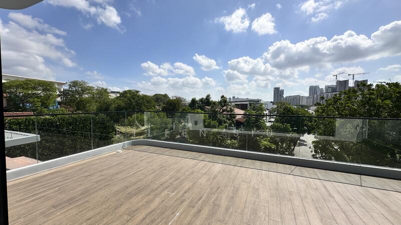 1km to Henry Park, Luxury Bungalow at Mount Sinai Estate Detached House For Sale at S$ 19,800,000 | PropertyGuru Singapore - Balcony