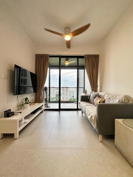 The Antares Condominium For Sale at S$ 1,520,000 | PropertyGuru Singapore - Living Room