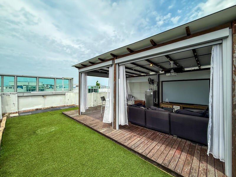 Roof terrace