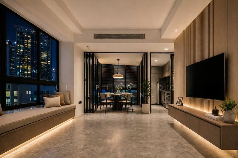 The Iveria, 2 Kim Yam Road, 3 Bedrooms, 915 sqft, Condominium For Sale, by Lim Ping Joo Kellynne, 500044823 - Living Room - PropertyGuru.com.sg