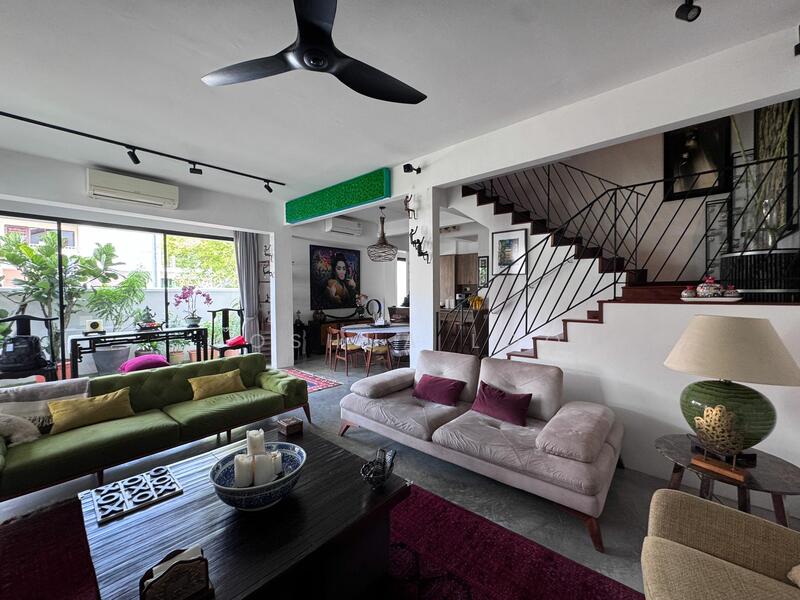 ⭐️⭐️LANDED7772@ Watten Estate Corner Terrace Corner Terrace For Sale at S$ 8,500,000 | PropertyGuru Singapore - Living Room