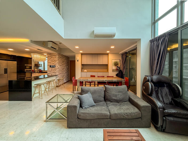 ⭐️CHEAP⭐️ 5-Bed Penthouse Yew Tee/Choa Chu Kang The Quintet, Chia Chu Kang Street 64/Choa Chu Kang Drive/Upper Bukit Timah Road/Bukit Batok Road, 5 Bedrooms, 3,197 sqft, Condominium For Sale, by Kelvin Chua, 500045145 - Living Room - PropertyGuru.com.sg