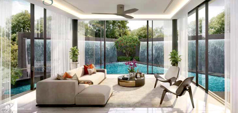 Developer Appointed ✧ Elegant New Bungalow at Greenbank Park, Greenbank Park, Clementi Park / Upper Bukit Timah, 6 Bedrooms, 8,342 sqft, Bungalow House For Sale, by Brenda Zee (徐黎倫), 500045176 - Living Room - PropertyGuru.com.sg