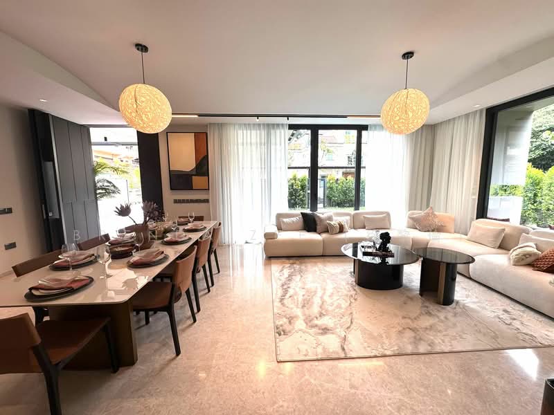 Developer Appointed ✧ Greenbank Park ✧ Brand New Semi-Detached, Greenbank Park, Clementi Park / Upper Bukit Timah, 5 Bedrooms, 5,436 sqft, Semi-Detached House For Sale, by Brenda Zee (徐黎倫), 500045196 - Living Room - PropertyGuru.com.sg