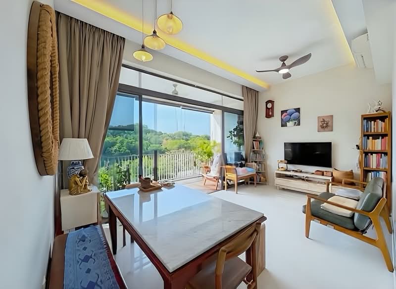 The Skywoods Condominium For Sale at S$ 1,928,888 | PropertyGuru Singapore - Living & Dining Area