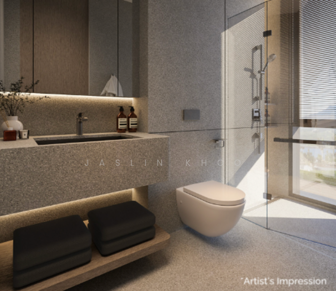 🏠 District 15 Luxury Brand New Semi-Detached Home at Siglap ☀️ Semi-Detached House For Sale at S$ 10,850,000 | PropertyGuru Singapore - Bathroom