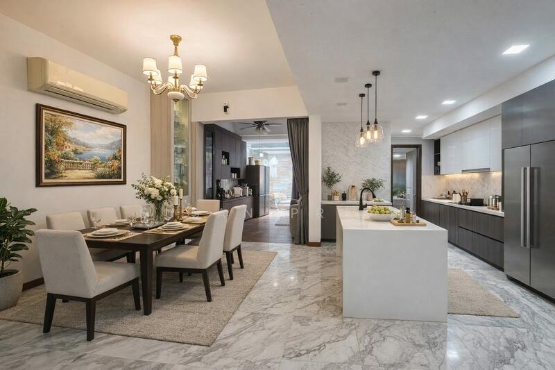Cashew Crescent Rooftop Pool/ Lift, , 4 Bedrooms, 4,750 sqft, Terraced House For Sale, by Susan Prior, 500045460 - Dining Room - PropertyGuru.com.sg