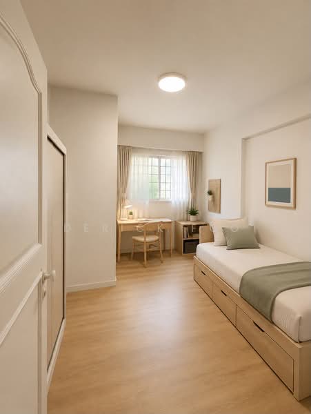 West Bay Condo, 50 West Coast Crescent, 2 Bedrooms, 872 sqft, Condominium For Sale, by Derick Foo, 500045657 - Bedroom - PropertyGuru.com.sg