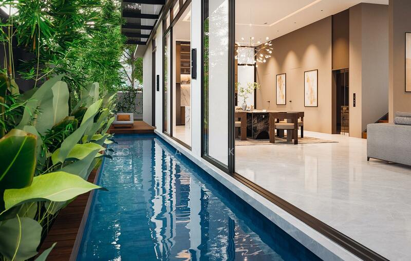 ❤️D15 TOP Soon ❤️ Majestic 8-Bedroom Bungalow near MRT Detached House For Sale at S$ 14,000,000 | PropertyGuru Singapore - Dining Room