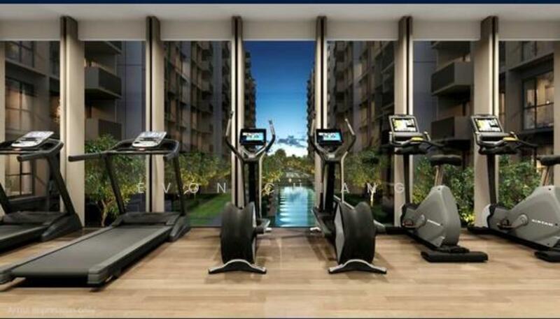 Coastal Cabana, 22 Jalan Loyang Besar, Changi Airport / Changi Village, 3 Bedrooms, 915 sqft, Executive Condominium For Sale, by Evon Chiang, 500045792 - Gym - PropertyGuru.com.sg