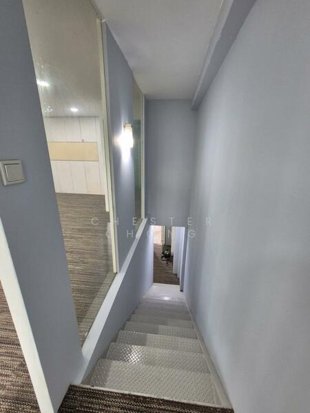 Northstar @ Amk, 7030 Ang Mo Kio Avenue 5, 1,200 sqft, Light Industrial (B1) For Rent, by Chester Chong, 500045898 - Stairs - CommercialGuru.com.sg