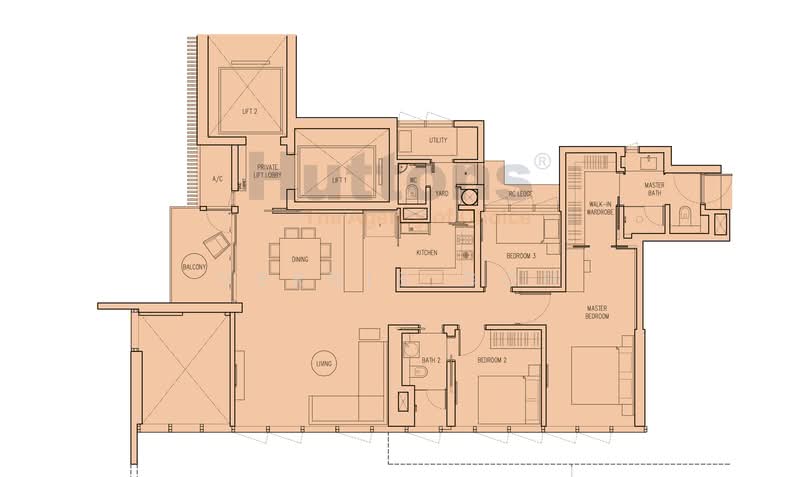Echelon, 7 Alexandra View, 3 Bedrooms, 1,313 sqft, Condominium For Sale, by Vernis Goh, 500046159 - PropertyGuru.com.sg