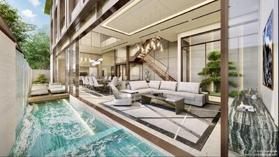 For Sale - FELICITÀ | Semi-D (Near Completion) | Heated Pool + Jacuzzi | Glass Lift