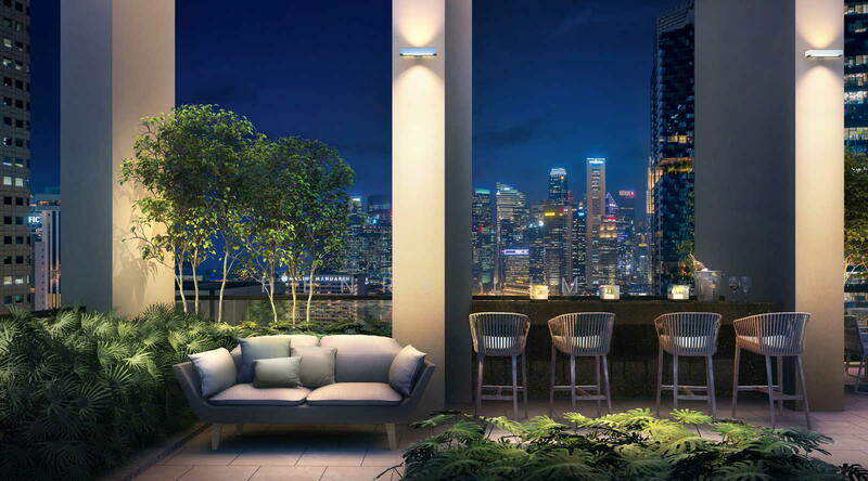 Midtown Bay Condominium For Sale at S$ 1,488,000 | PropertyGuru Singapore - Balcony