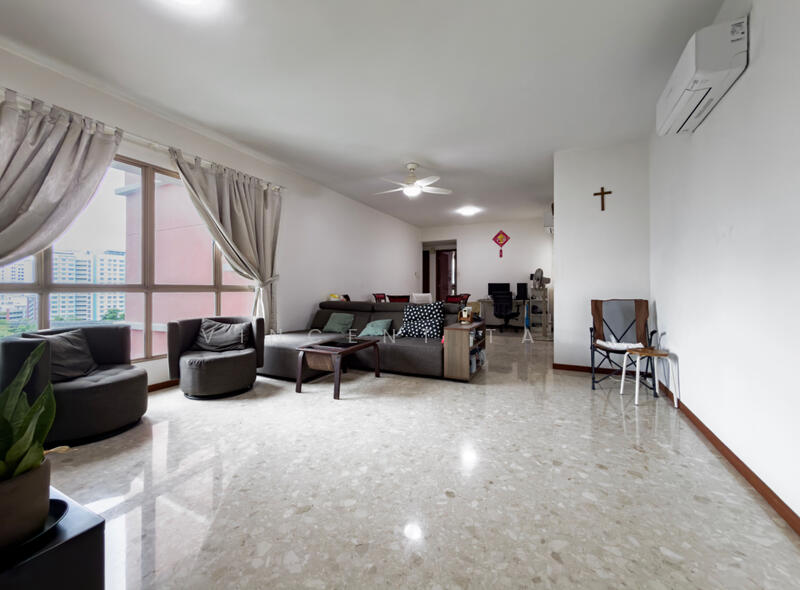 The Rivervale Condominium For Sale at S$ 1,650,000 | PropertyGuru Singapore - Living Room