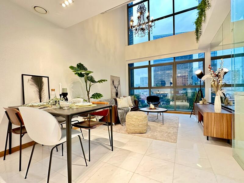 Icon Apartment For Sale at S$ 1,400,000 | PropertyGuru Singapore - Living Room