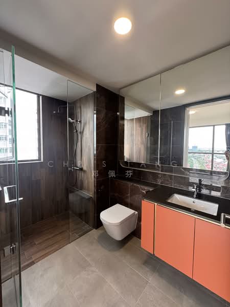 AMO Residence, 21 Ang Mo Kio Rise, 3 Bedrooms, 1,141 sqft, Condominium For Rent, by Chris Tang 邓佩芬, 500046507 - Bathroom - PropertyGuru.com.sg