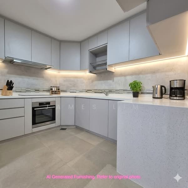 Fortune Park, 109 Tampines Road, 3 Bedrooms, 1,292 sqft, Condominium For Sale, by James Lim, 500046530 - Kitchen - PropertyGuru.com.sg