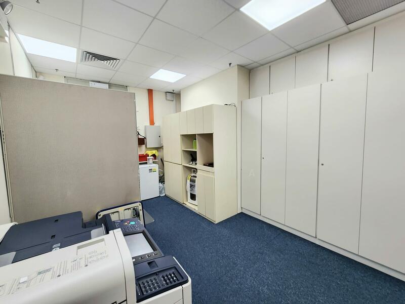 Suntec City Tower, 7 Temasek Boulevard, 3,928 sqft, Office For Sale, by SC Phua, 500046665 - Pantry and Copier area - CommercialGuru.com.sg