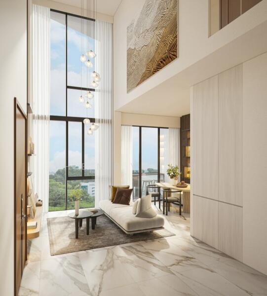 The Hillshore Condominium For Sale at S$ 5,239,000 | PropertyGuru Singapore - Living Room