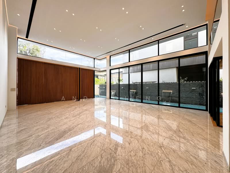 Holland Grove Drive Ultra Luxurious Brand New Semi-Detached, Grove Drive / Holland Grove / Mount Sinai, 6 Bedrooms, 8,243 sqft, Semi-Detached House For Sale, by Andy Cheng, 500046690 - Huge Living Hall - PropertyGuru.com.sg