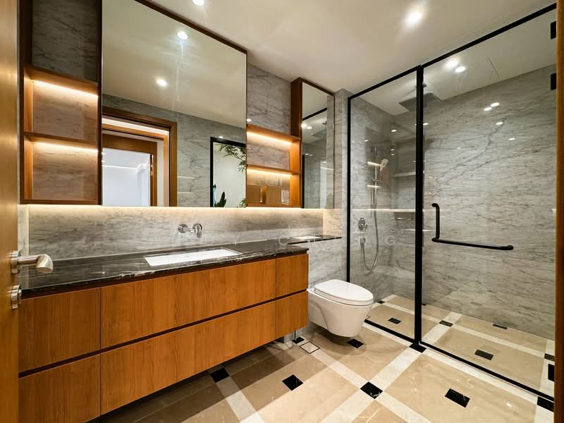 Holland Grove Drive Ultra Luxurious Brand New Semi-Detached, Grove Drive / Holland Grove / Mount Sinai, 6 Bedrooms, 8,243 sqft, Semi-Detached House For Sale, by Andy Cheng, 500046690 - Bathroom - PropertyGuru.com.sg
