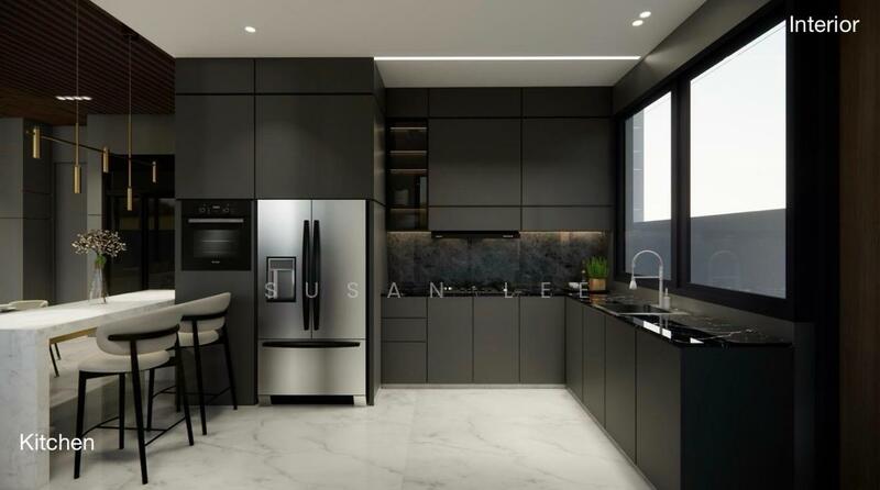 Brand New Corner Terrace with Lift District 15, Opera Estate / Fidelio Street / Ernani Street / Jalan Bangsawan / Swan Lake Avenue / Siglap, 5 Bedrooms, 4,800 sqft, Corner Terrace For Sale, by Susan Lee, 500046753 - Kitchen - PropertyGuru.com.sg