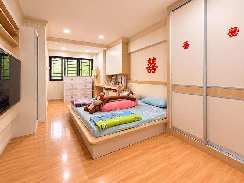 302 Woodlands Street 31, 302 Woodlands Street 31, 4 Bedrooms, 1,421 sqft, HDB Flat For Sale, by Alan Lim, 500046943 - Bedroom - PropertyGuru.com.sg