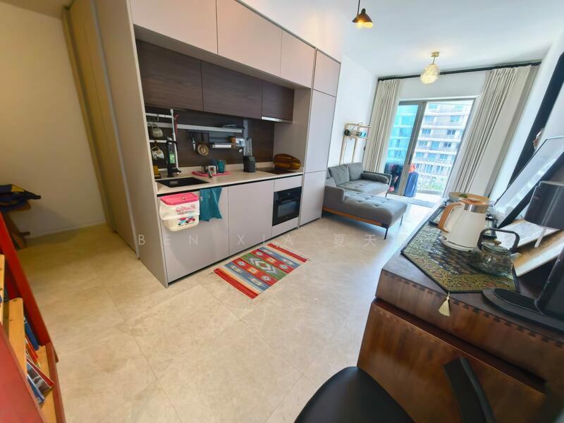 The Reef at King's Dock, 22 Harbourfront Avenue, 2 Bedrooms, 721 sqft, Condominium For Rent, by Ben XIA 夏天鹏, 500046957 - Kitchen - PropertyGuru.com.sg