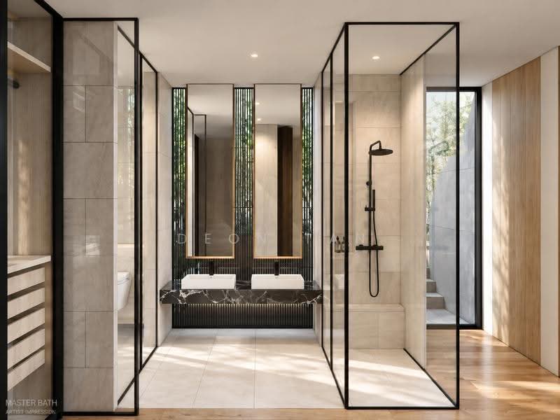 🔥LAST UNIT LEFT - Brand New Freehold Semi-D w Lift/Pool/5+1BR at Robin Close🔥 - ☎️DEON 97486339, Robin Road/ Robin Drive/ Robin Close/ Stevens Rd, Tanglin / Holland / Bukit Timah, 5 Bedrooms, 8,506 sqft, Semi-Detached House For Sale, by Deon Tan, 500047254 - Bathroom - PropertyGuru.com.sg