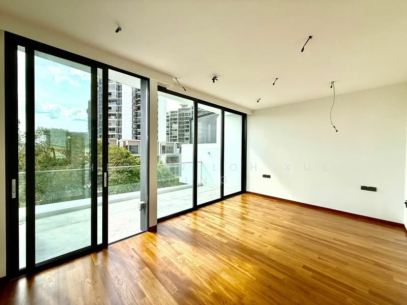 🌟Exclusive Brand New Freehold Landed Residence near Kovan MRT Terraced House For Sale at S$ 6,499,999 | PropertyGuru Singapore - Balcony