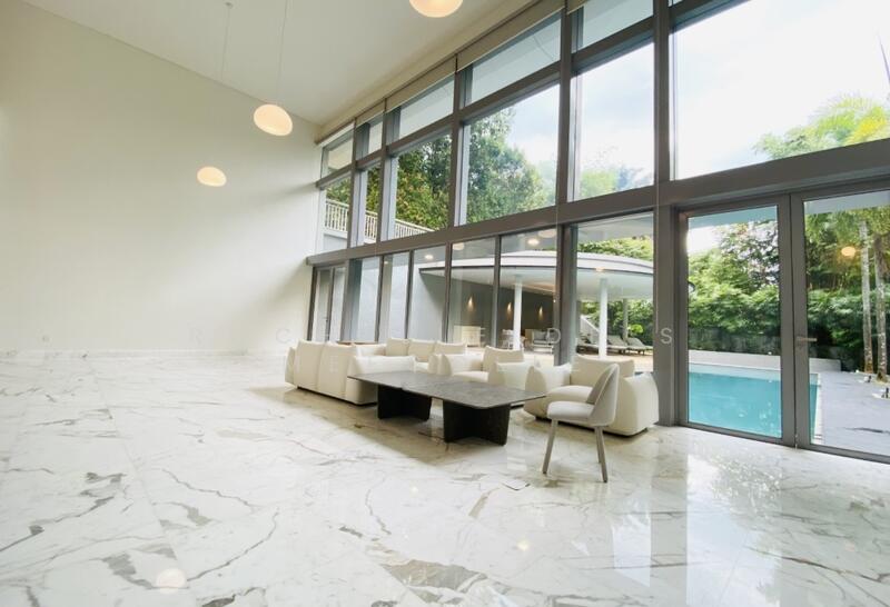 Cluny Park, Cluny Park, 5 Bedrooms, 7,736 sqft, Detached House For Rent, by Rochelle De S Meegolle, 500047364 - Living Room - PropertyGuru.com.sg