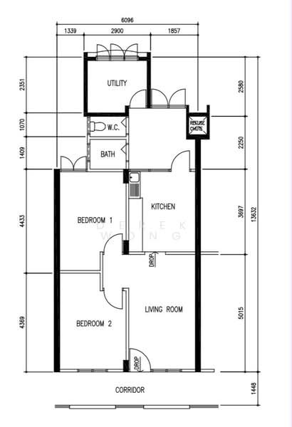 53 Lorong 5 Toa Payoh, 53 Lorong 5 Toa Payoh, 2 Bedrooms, 732 sqft, HDB Flat For Sale, by Derek Wong, 500047394 - PropertyGuru.com.sg