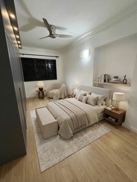 670 Woodlands Drive 71 HDB Flat For Sale at S$ 799,999 | PropertyGuru Singapore - Common Bedroom 1 (Virtually Staged)