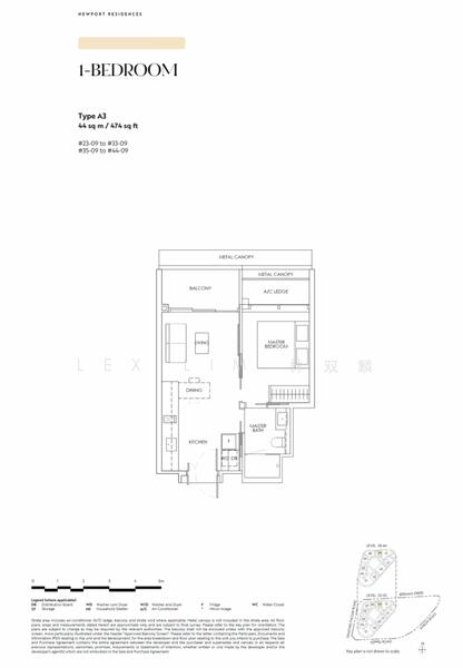 Newport Residences Apartment For Sale at S$ 1,345,000 | PropertyGuru Singapore