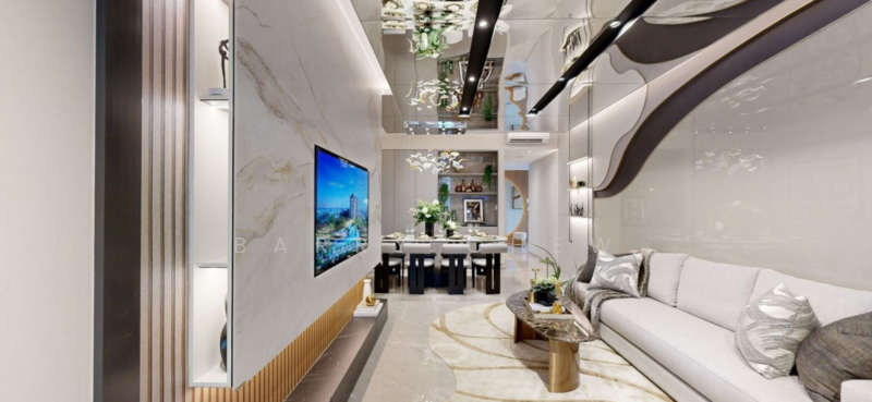 Norwood Grand Condominium For Sale at S$ 2,589,999 | PropertyGuru Singapore - Living Room