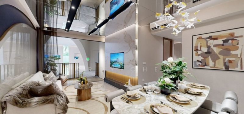 Norwood Grand Condominium For Sale at S$ 2,589,999 | PropertyGuru Singapore - Living Room