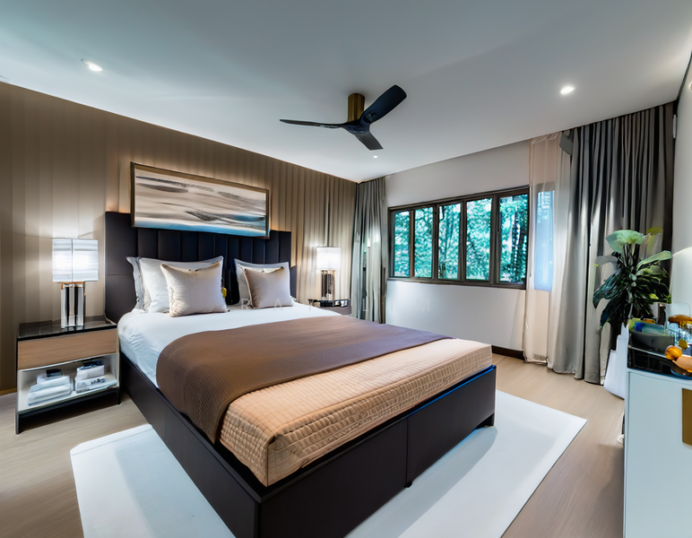 2 Storey Renovated GCB Stroll to MRT & Botanic Gardens Near Popular School, Cluny Park Road, 5 Bedrooms, 7,735 sqft, Good Class Bungalow For Rent, by Ray Lim, 500047617 - Bedroom - PropertyGuru.com.sg