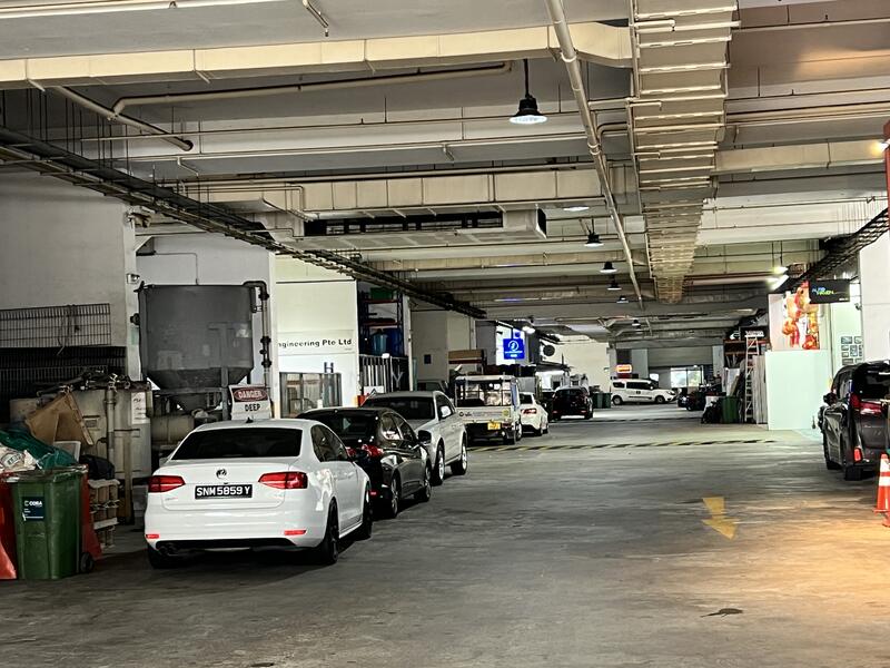 Wcega Plaza, 1 Bukit Batok Crescent, 2,583 sqft, Light Industrial (B1) For Rent, by Tony Liaw, 500047648 - Car Park - CommercialGuru.com.sg