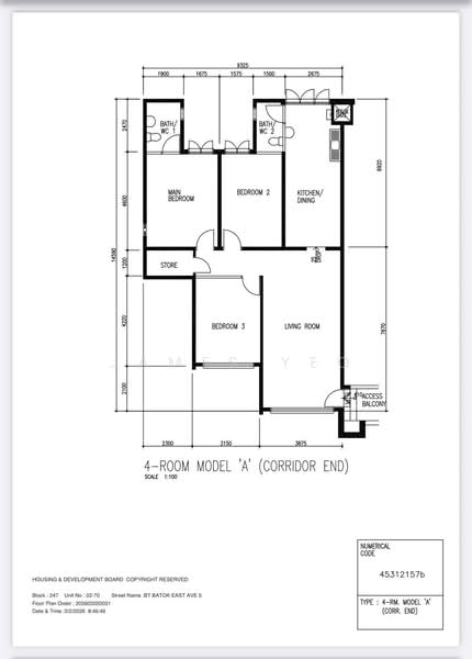 For Sale 247 Bukit Batok East Avenue 5