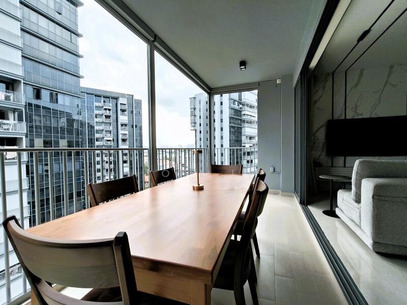 The Florence Residences Condominium For Sale at S$ 2,690,000 | PropertyGuru Singapore - Balcony
