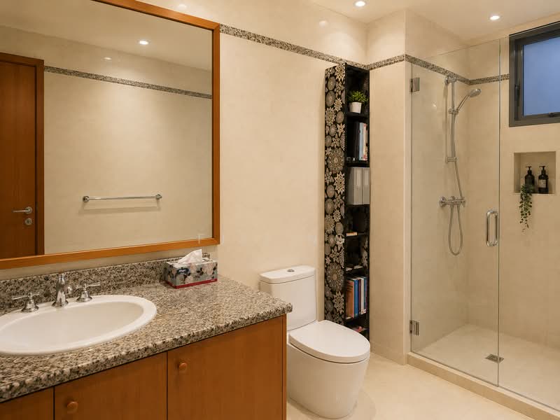 Parc Stevens, 27 Stevens Drive, 4 Bedrooms, 2,390 sqft, Condominium For Rent, by FiFi Ng, 500048316 - Bathroom - PropertyGuru.com.sg