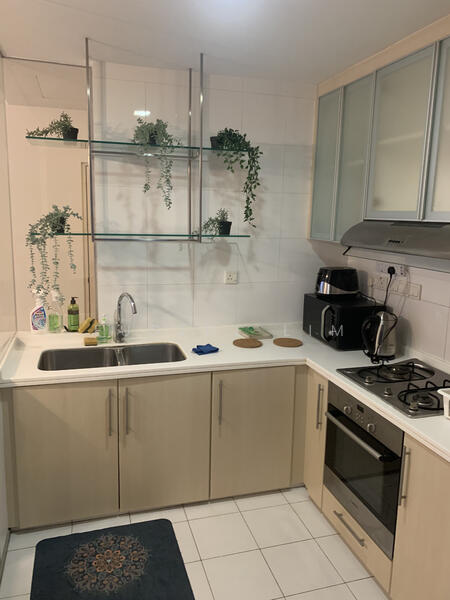 Watermark Robertson Quay, 1 Rodyk Street, 2 Bedrooms, 904 sqft, Apartment For Rent, by Eugene Lim, 500048319 - Kitchen - PropertyGuru.com.sg