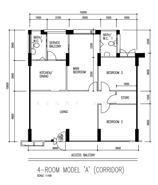 166 Hougang Avenue 1 HDB Flat For Sale at S$ 675,000 | PropertyGuru Singapore